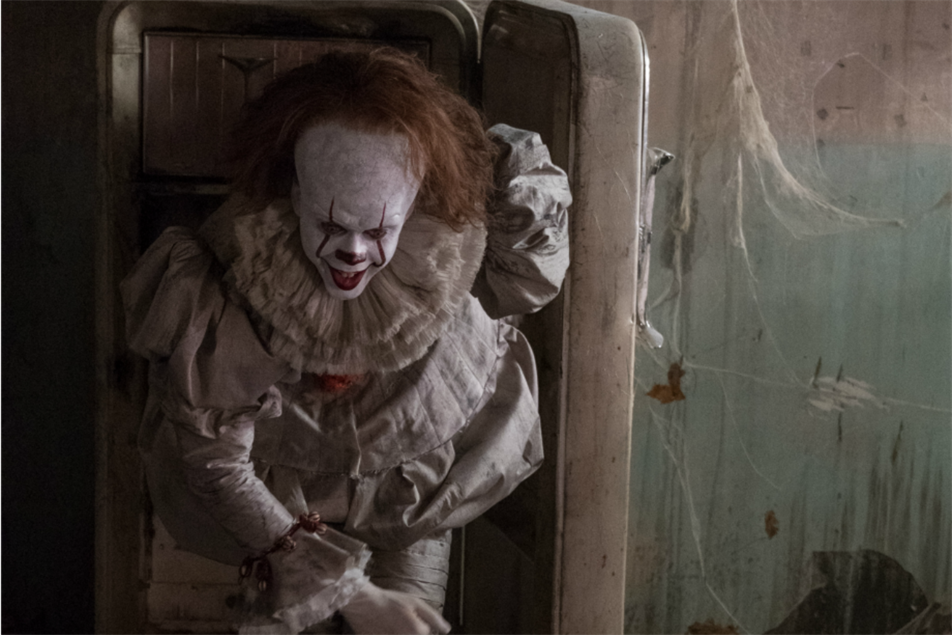 Pennywise: clown has featured in Warner Bros' activations
