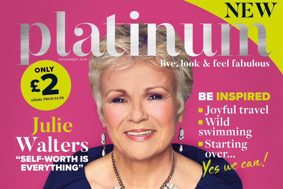 Platinum: debut issue features Walters