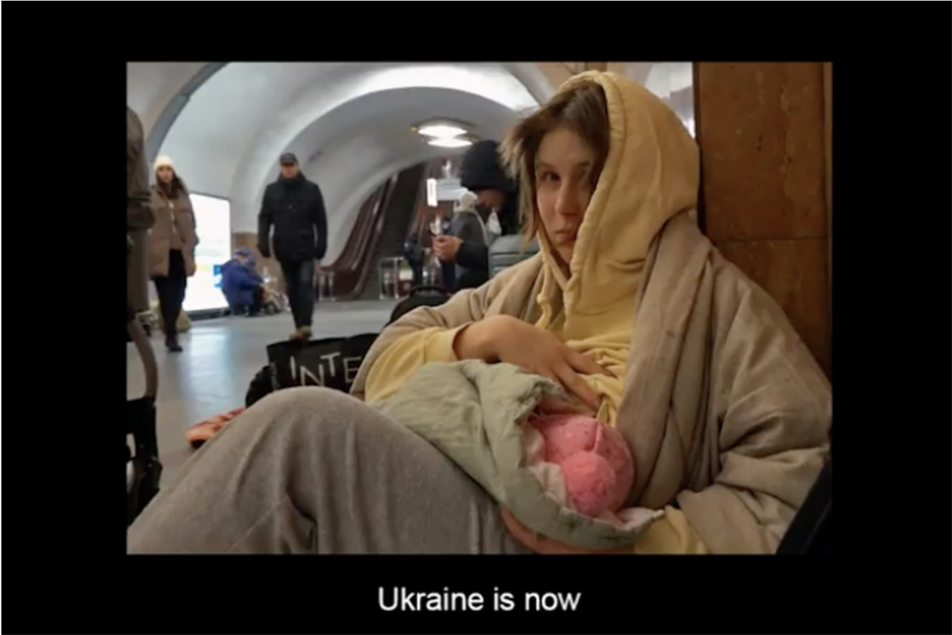 Banda: is asking people to share the film with the hashtag #standwithukraine