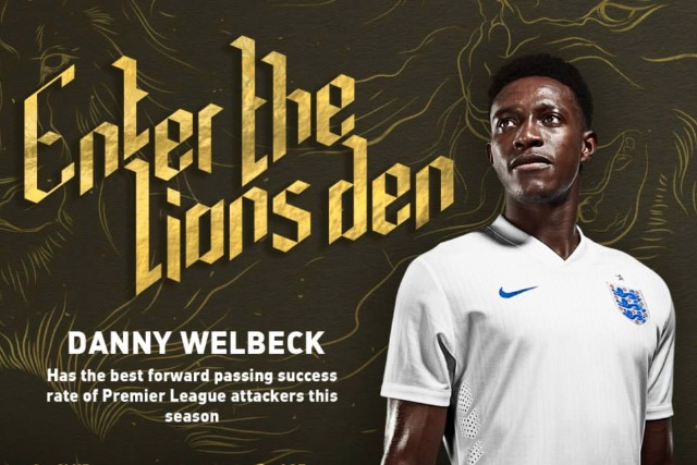 Danny Welbeck: joins the discussion on the Vauxhall England livestream