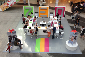 The Zeo Bar will be hitting Westfield Stratford on 23 August