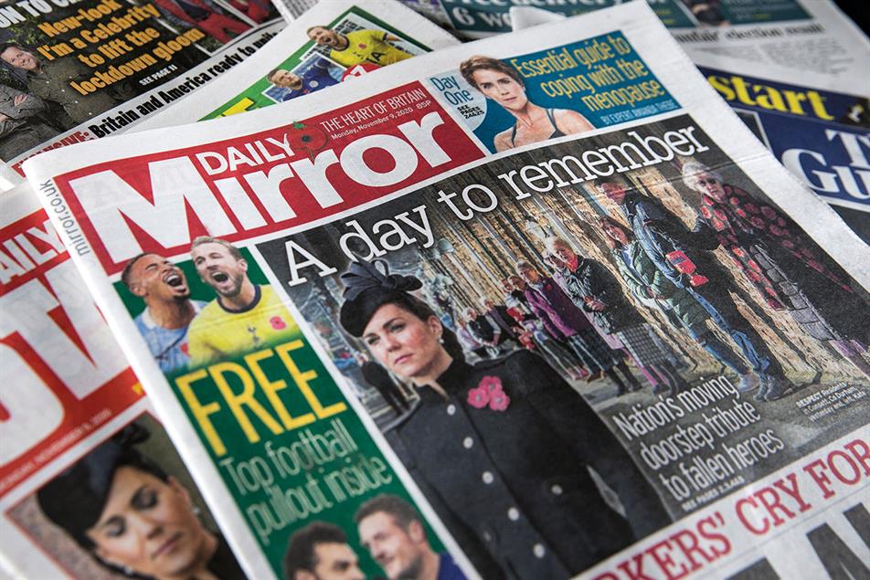 Reach publications include the Daily Mirror and Daily Star [picture: Colin Stout]