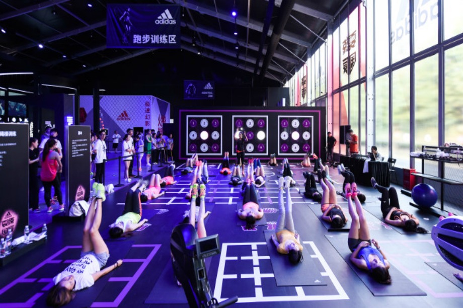 Adidas: hosting month-long sports activity hub in Shanghai