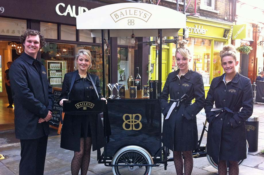 TRO is to deliver Baileys Christmas pop-up roadshow