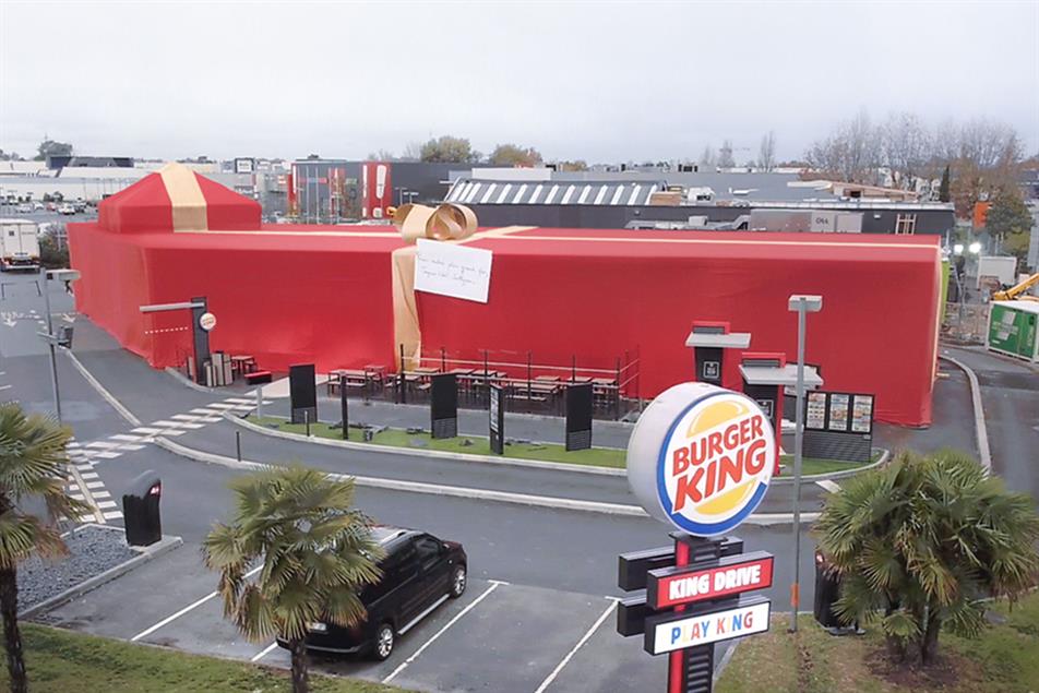 Burger King France gifts store to biggest Facebook fan