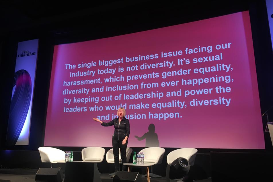 Cindy Gallop turns fire on WPP over gender equality