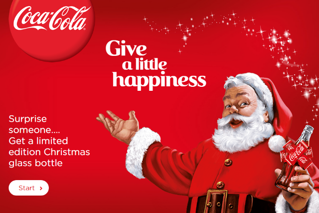 Coca-Cola: adds personalisation to the Christmas 2014 campaign