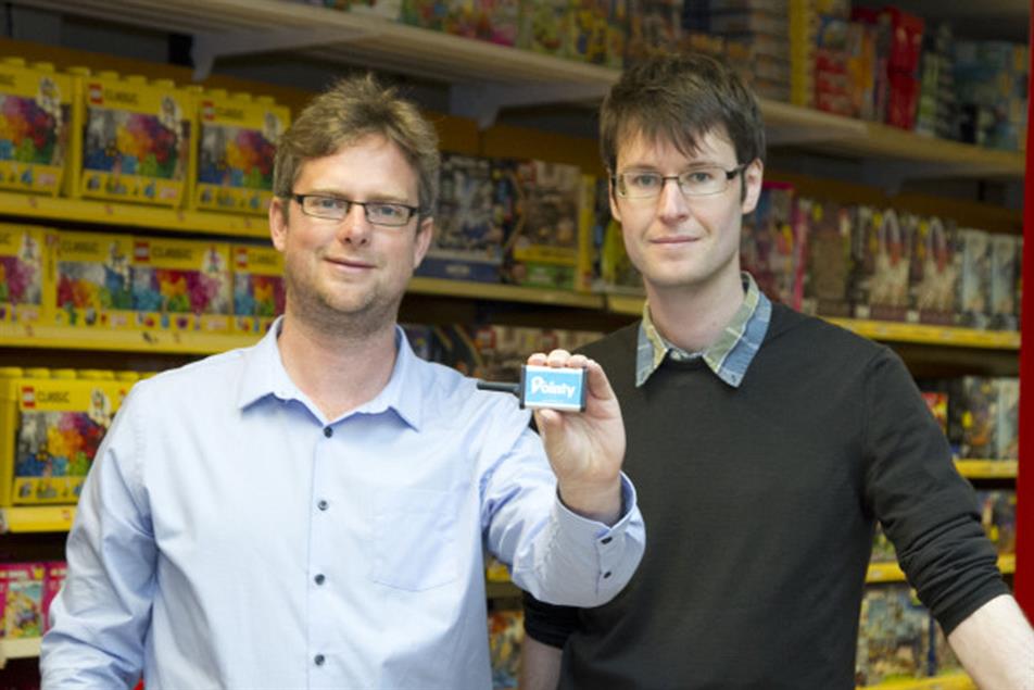 Pointy co-founders, Cummins (left) and Bibby