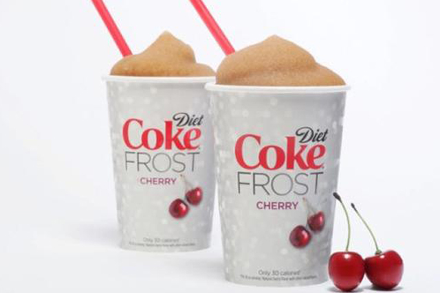 Coke: makes frozen drink debut with Diet Coke Frost Cherry variant