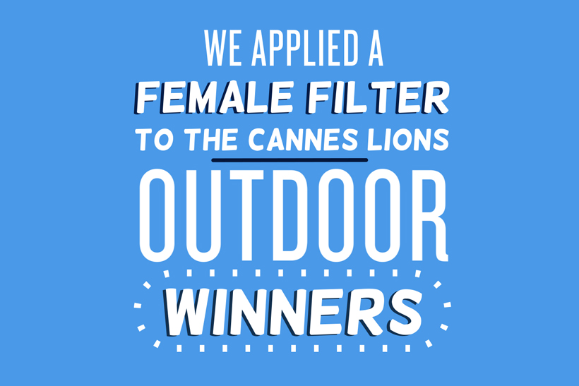 JWT teams with Creative Equals to highlight lack of gender equality at Cannes