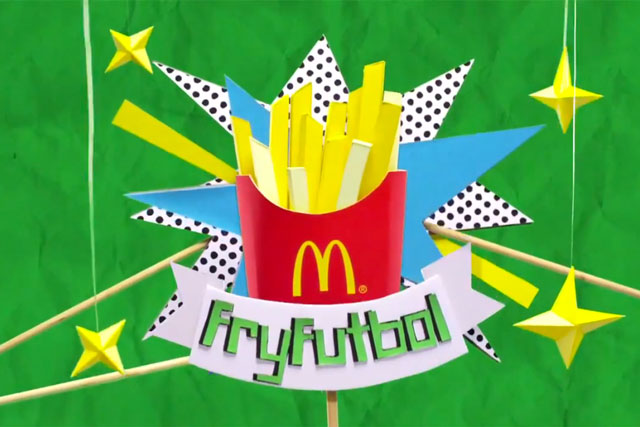 How Facebook teamed up with McDonald's to recreate the World Cup with fries