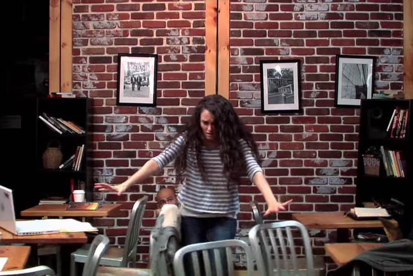 'Carrie'-inspired coffee-shop prank