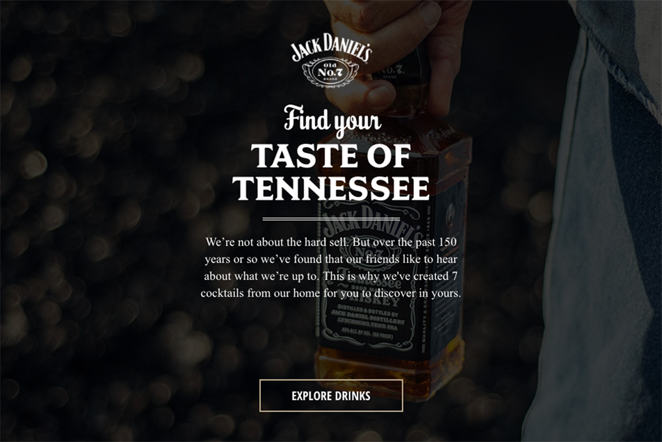 Jack Daniel's pairs food, booze and song to help Brits 'Find their taste of Tennessee'