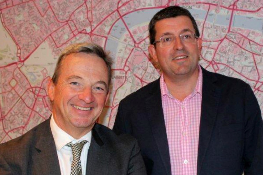 Mike Kershaw (left) joins AOK Events as non-executive chairman