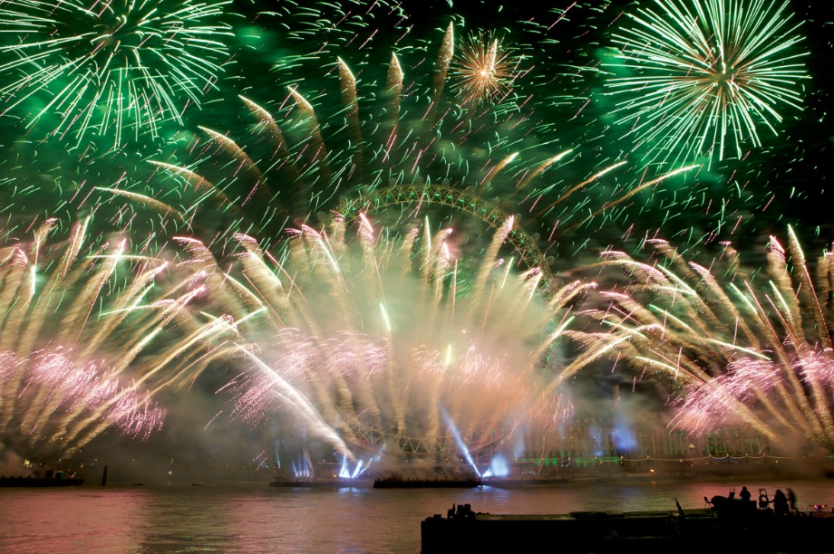 In numbers Jack Morton produces London’s NYE Fireworks