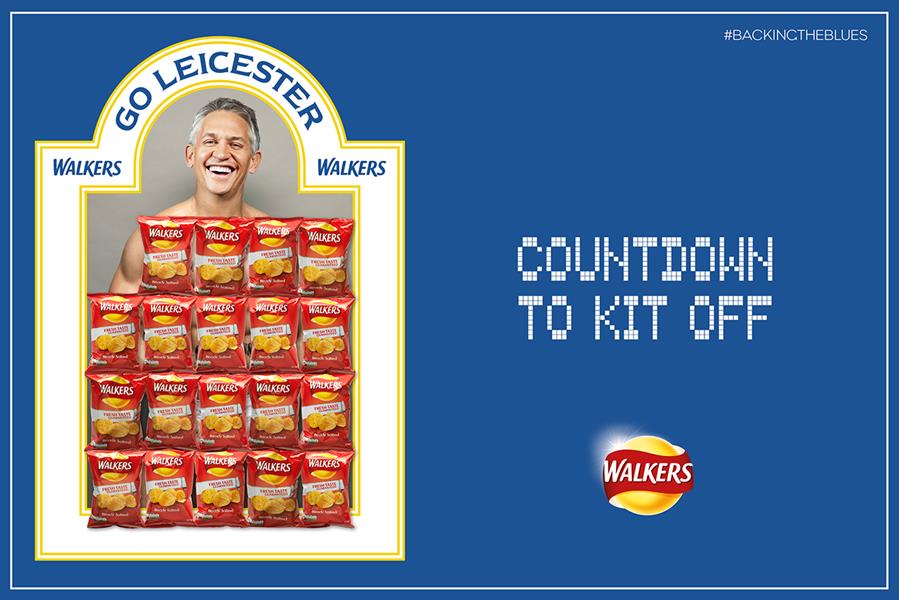Walkers' 'Countdown to kit off' by AMV BDDO has been nominated for a Big Award