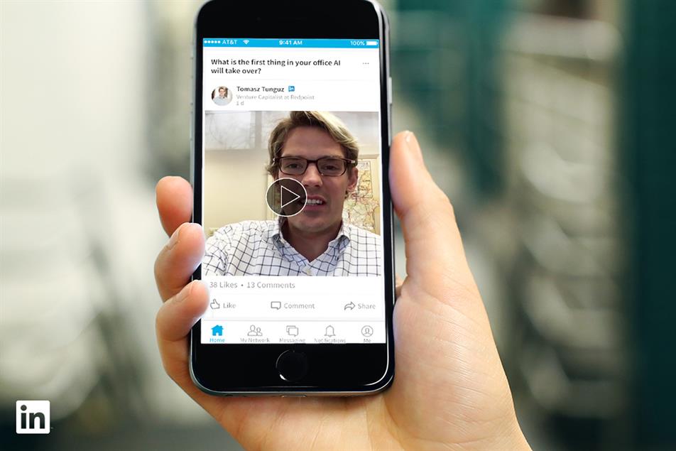 LinkedIn's native video launch drew attention from advertisers