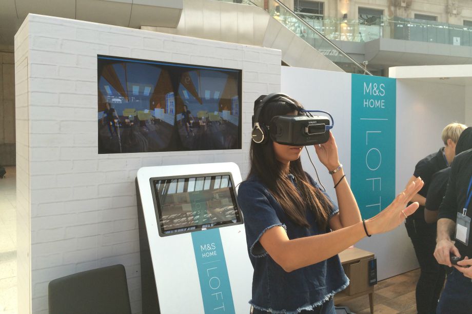 The experience employs Oculus Rift and Leap Motion