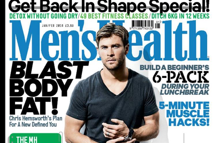 The Men's Health brand will be added to the Hearst portfolio
