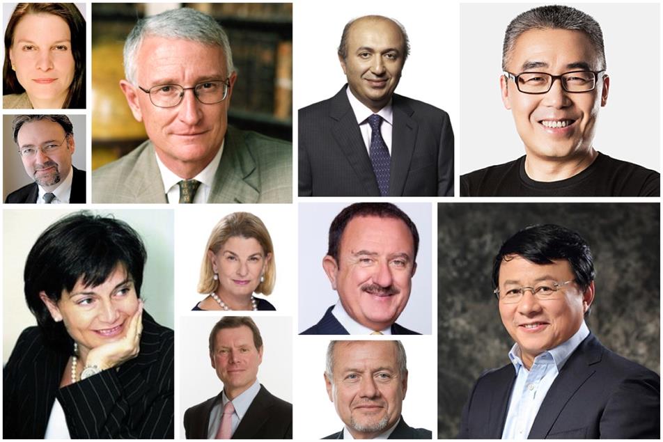 Clockwise from top left: Seligman, Hood, Farahat, Li, Shong, Sol (top), Quarta, Susman (top), Aigrain, Riccardi and Richardson 