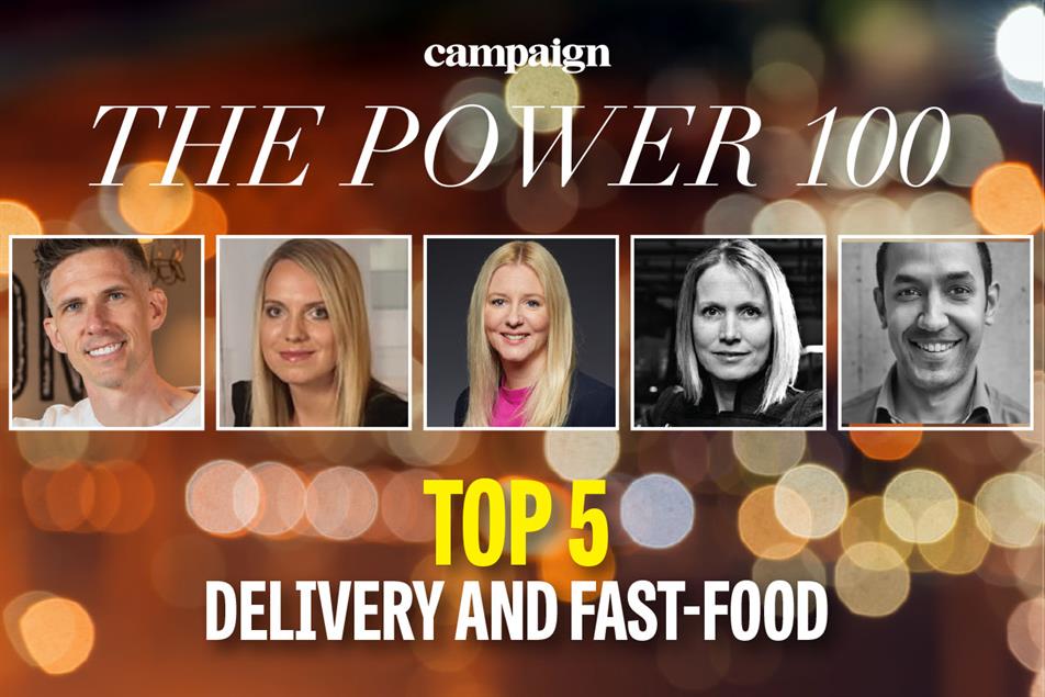 Campaign Power 100 Top five in delivery and fastfood Campaign US