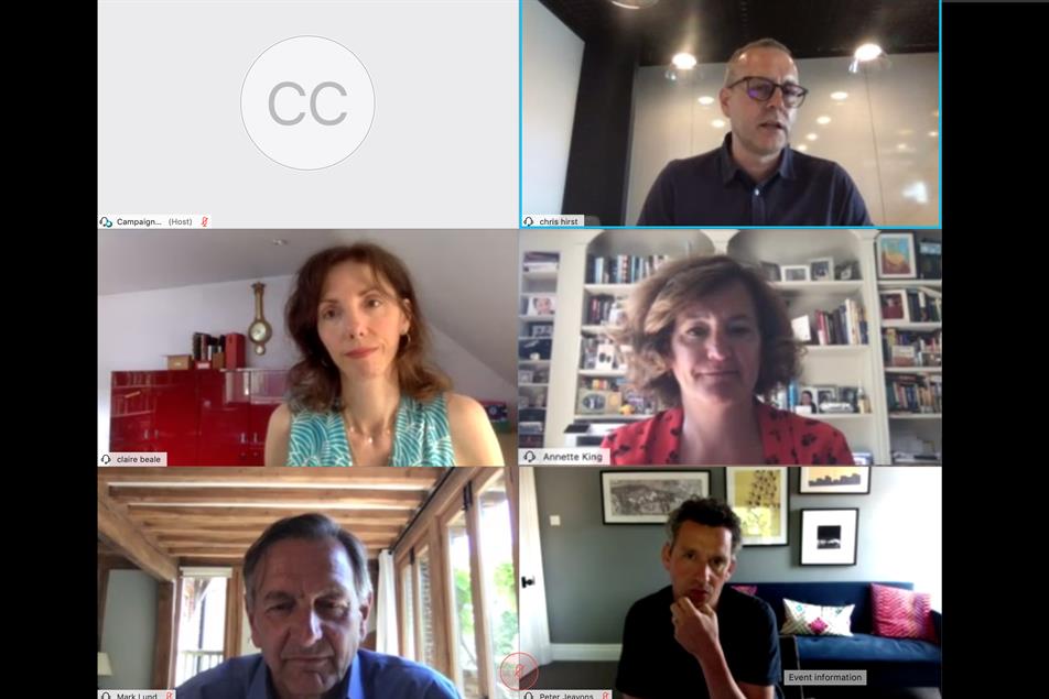 Campaign Connect (clockwise from top right): Hirst, King, Jeavons, Lund and Beale