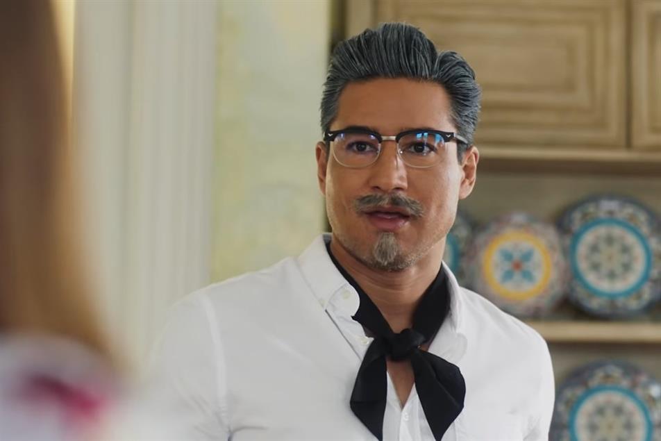 KFC: Mario Lopez starred as a hot young Colonel Sanders in 16-minute film 'A Recipe For Seduction'