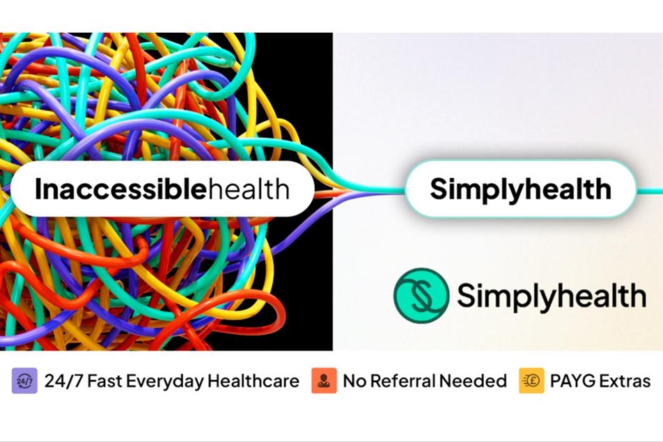 Promotional image of Simplyhealth logo.
