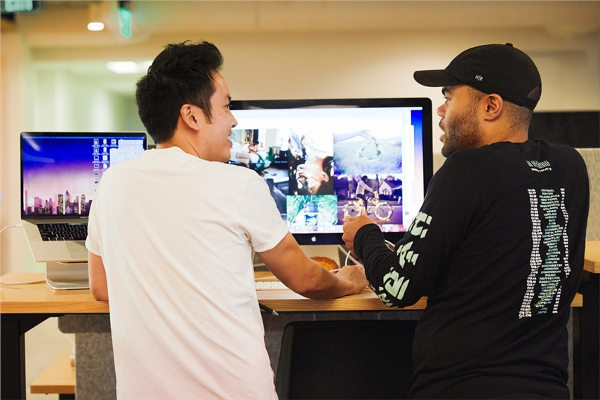 Scene inside Snap's headquarters (Picture: Snap Inc)