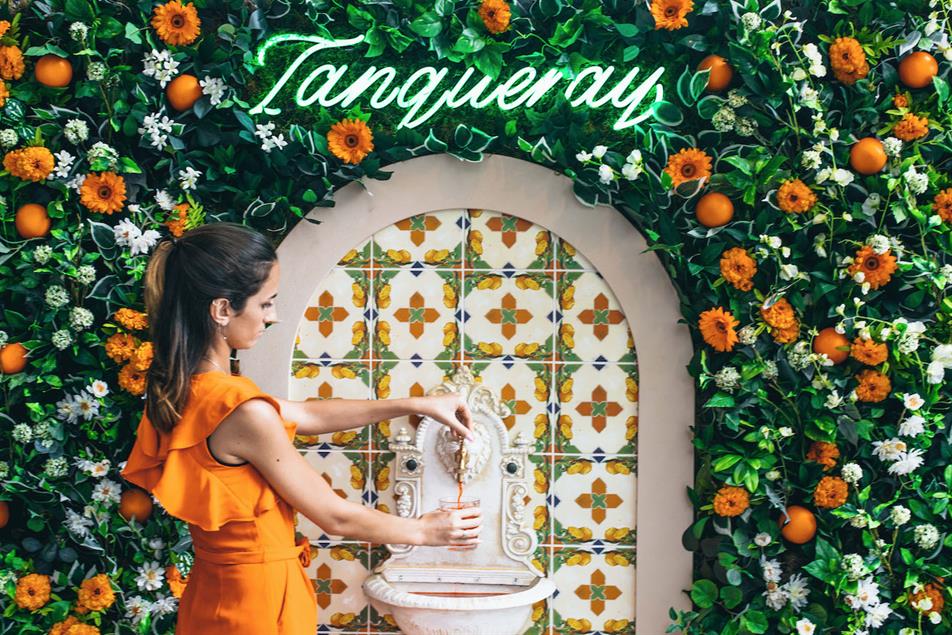 Tanqueray develops 'UK's first' Negroni fountain