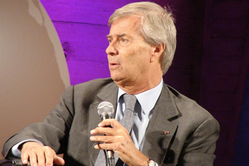 Vivendi chairman, Vincent Bolloré
