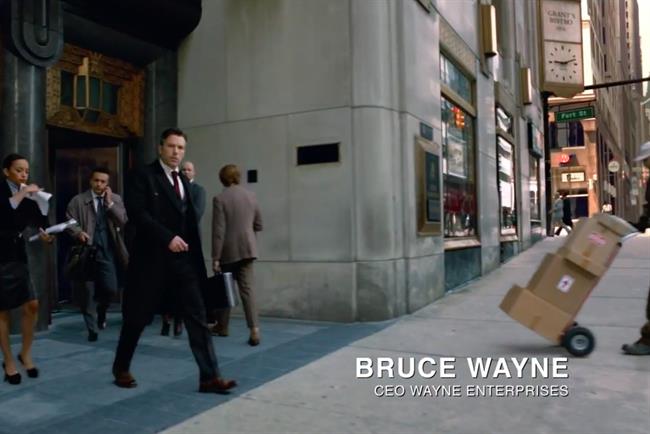 Ben Affleck: starred as Bruce Wayne in a Turkish Airlines spot ahead of 'Batman v Superman' movie launch