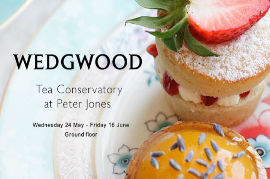 Wedgwood: floral afternoon tea