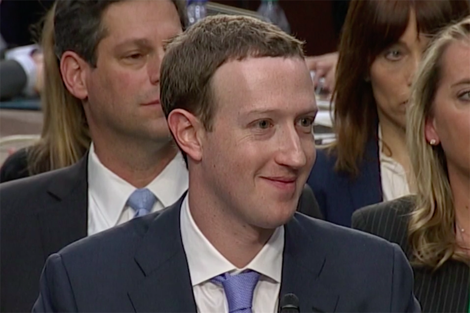 Facebook founder Mark Zuckerberg testified before the US senate this week