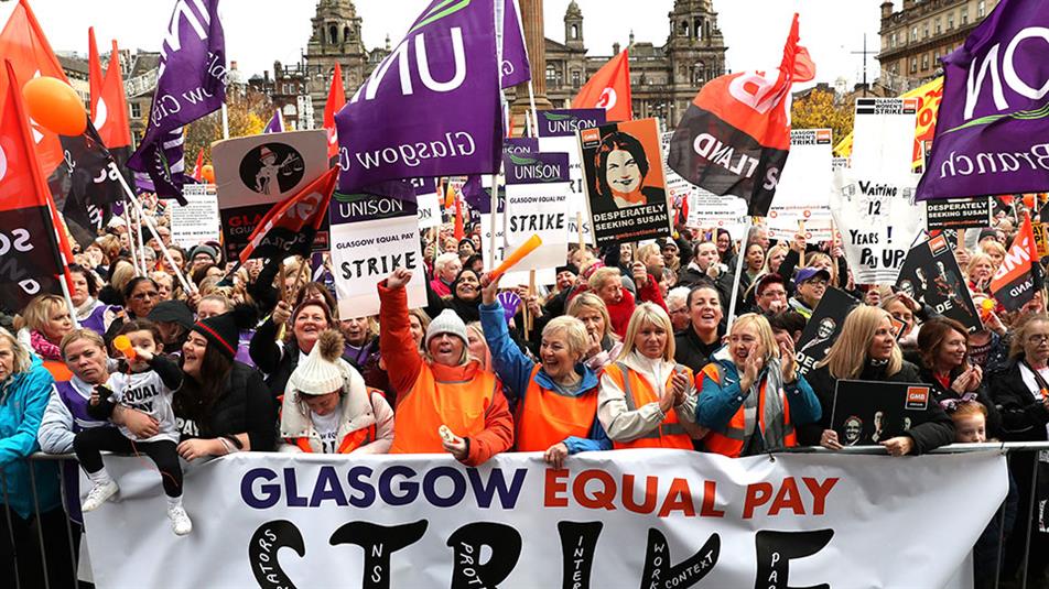 Glasgow equal pay dispute not an isolated event, experts warn