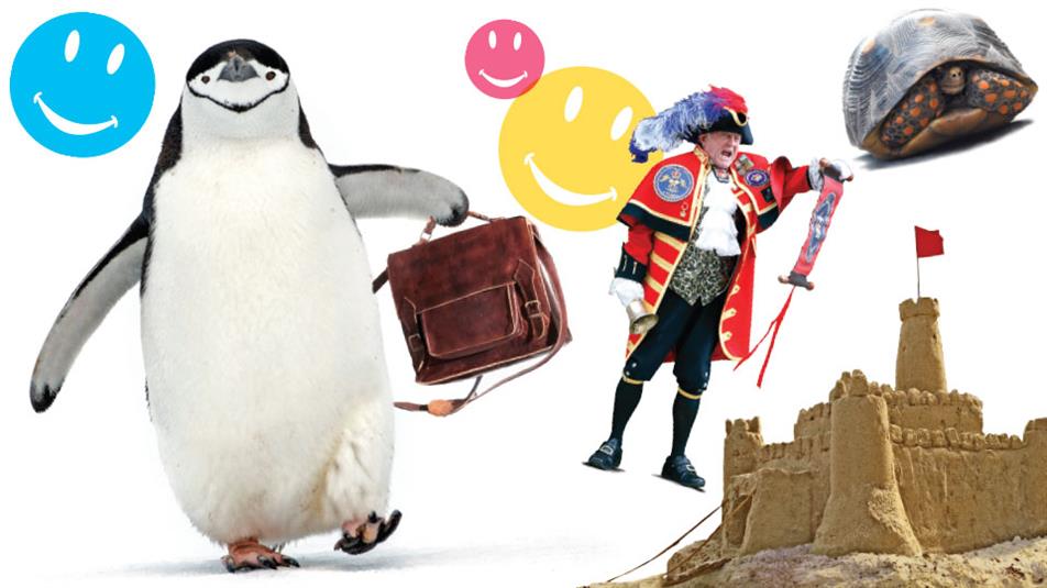 How penguins, megaphones and castles helped employers build morale