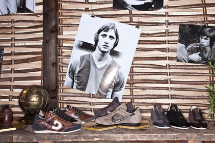 Tea & Cake PR hired to promote renowned footballer Johan Cruyff 's footwear  brand