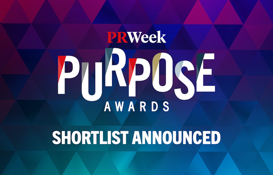PRWeek Purpose Awards 2023 shortlist revealed PR Week