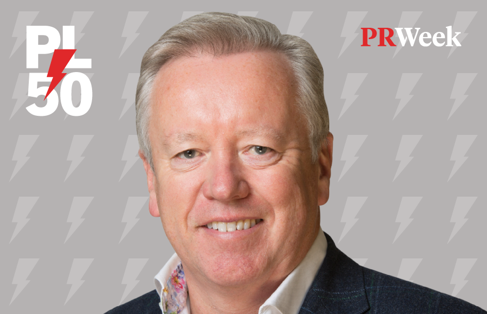 PRWeek Power List 2022 - 25. John Saunders, FleishmanHillard | PR Week