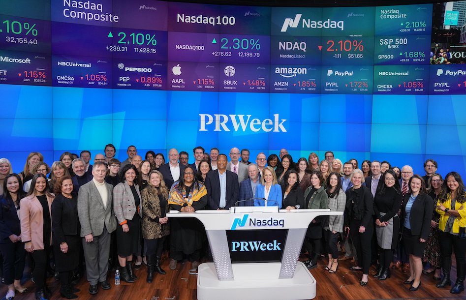 PRWeek Rings The Nasdaq’s Opening Bell | PR Week