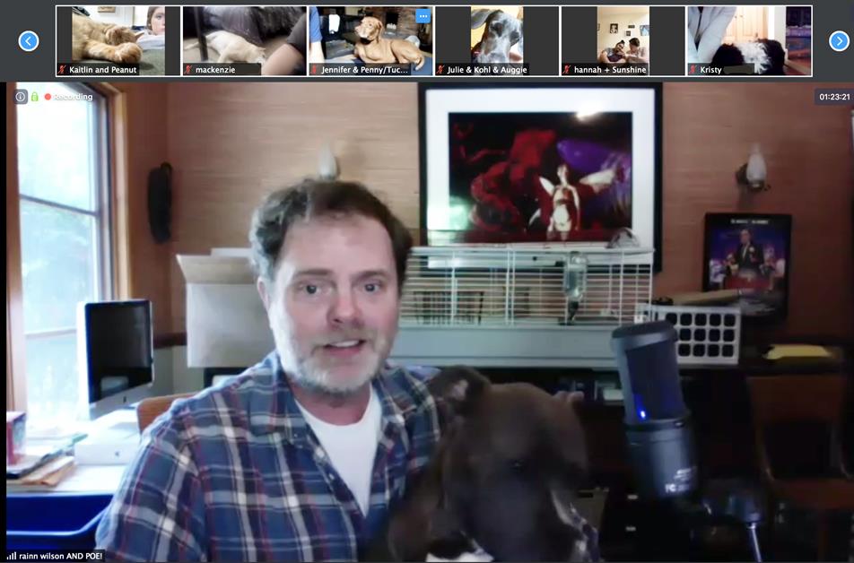 Why Freshpet asked Rainn Wilson to host a Zoom call for pets PR Week