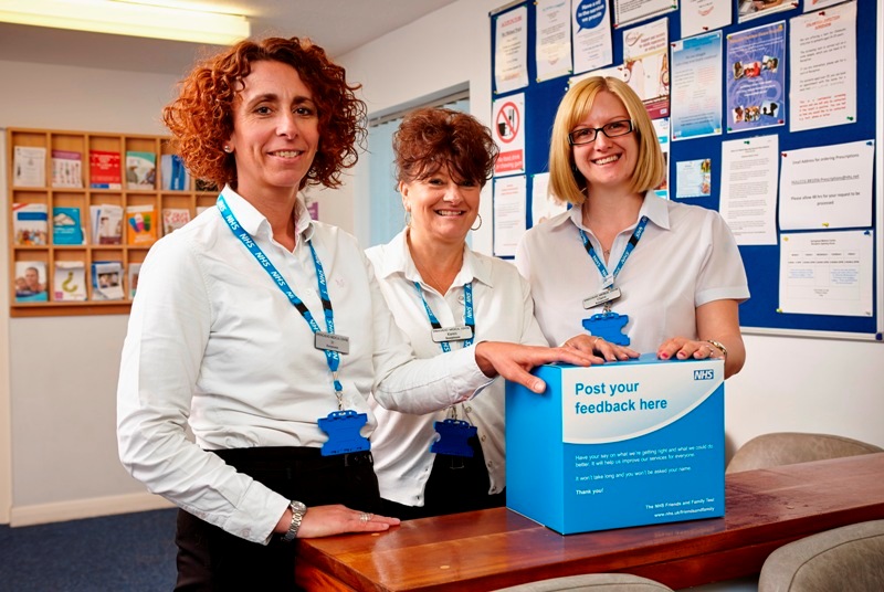 Two practice managers reflect on implementing friends and family tests