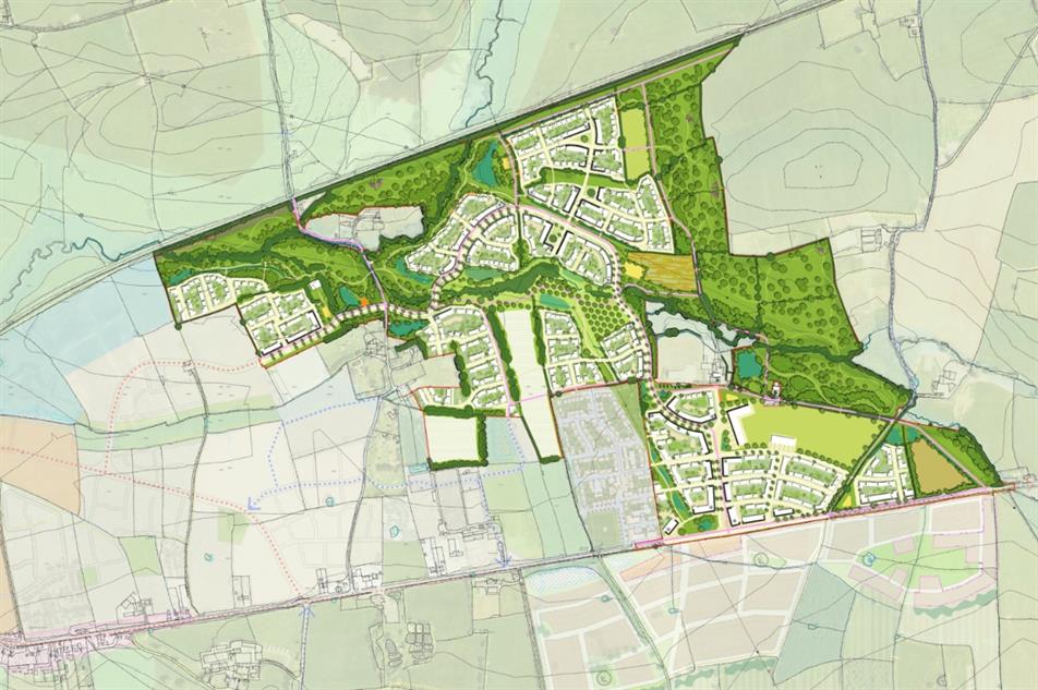 Council approves 1,435home town expansion on greenfield site