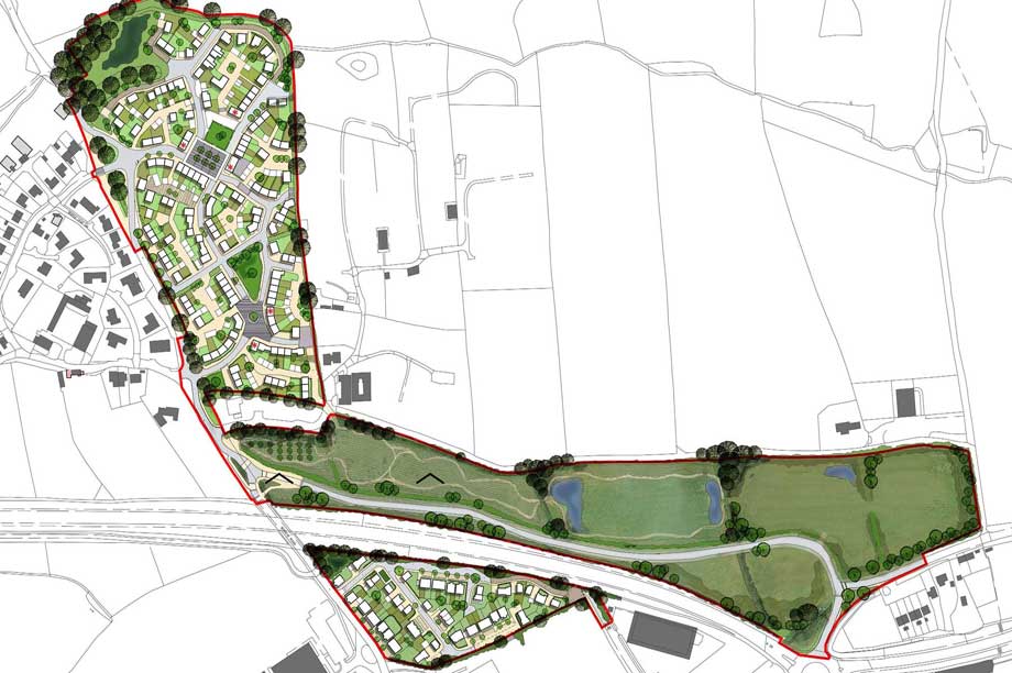 Benefits of greenfield housing scheme held to outweigh adverse impacts