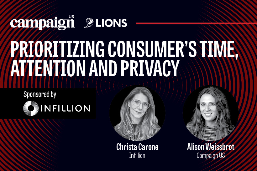 Prioritizing consumer's time, attention and privacy with Infillion’s Christa Carone, a podcast presented by Infillion