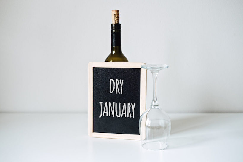 Dry January - No Alcohol Challenge Health Benefits