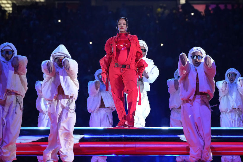 Rihanna’s halftime performance during Super Bowl LVII in 2023 boosted the singer’s entire Vevo catalog by 4.5 times on Super Bowl Sunday. (Photo credit: Getty Images)