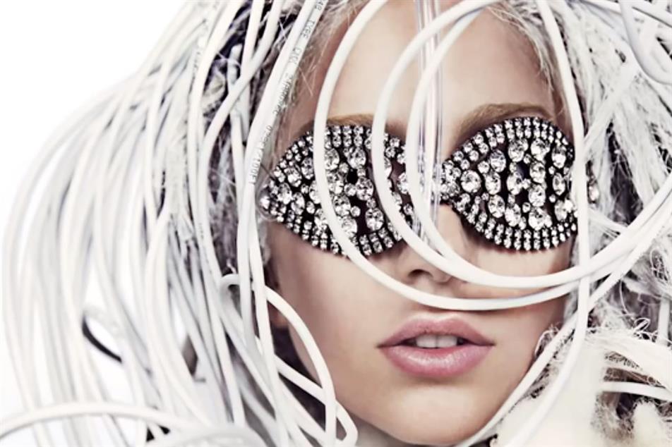 Lady Gaga from #AbsolutGaga campaign. 