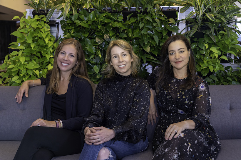 (L-R) Emily Portnoy, chief strategy officer, McCann NY; Susan Young, creative director, McCann NY; Daniella Vojta, creative director, McCann NY