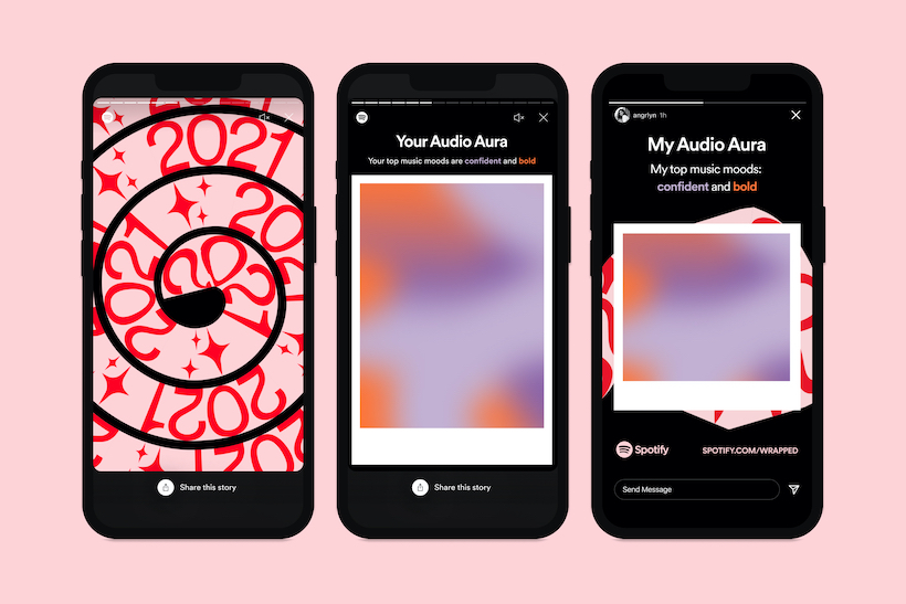 Spotify's 2021 Wrapped campaign includes games, videos and